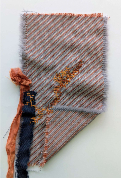 Missy, <i>Recherche 5</i>, 2025, broderie, dimensions non précisées. - Missy